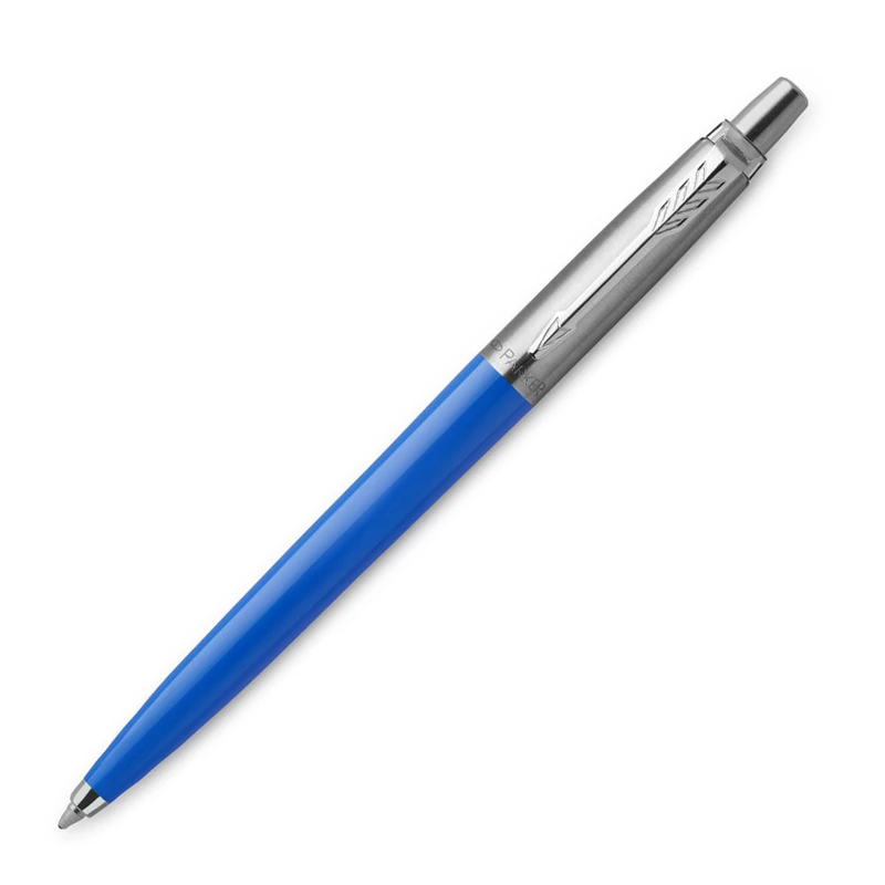 خودکار پارکر مدل Jotter با طراحی کلاسیک و بدنه فلزی ساده