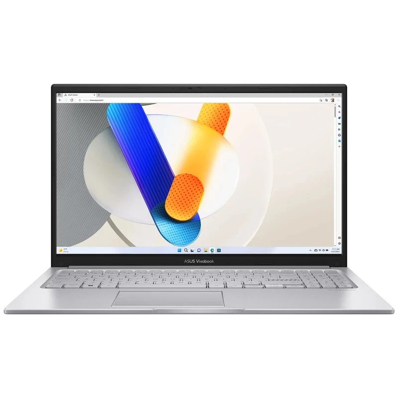 لپ‌تاپ Asus Vivobook F1504VA-NJ1213 با نمایشگر ۱۵.۶ اینچ و پردازنده Core i3-1315U، مخصوص کاربرهای خانگی و اداری سبک