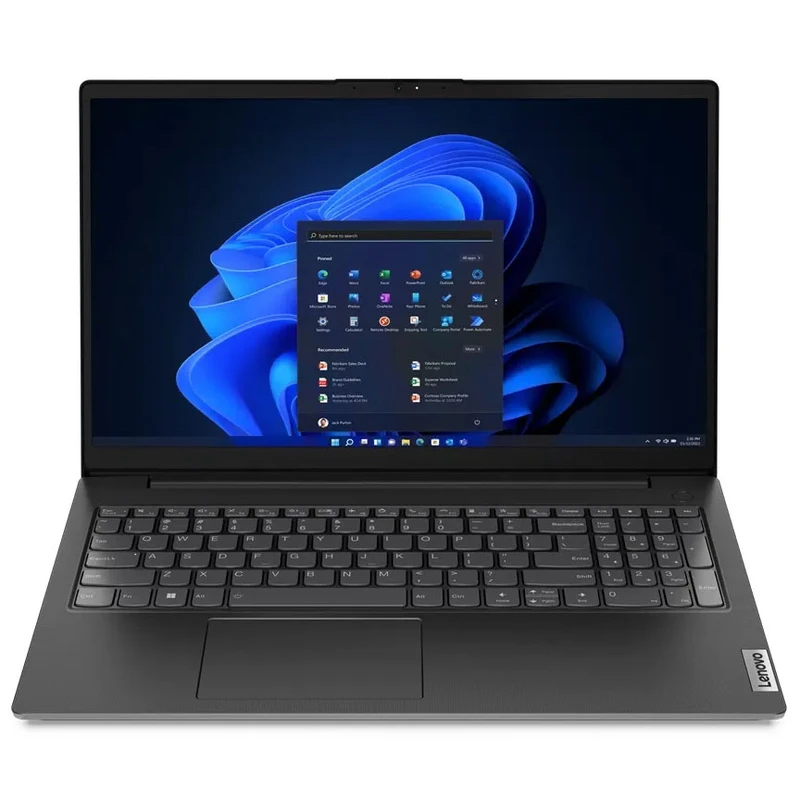لپ‌تاپ لنوو V15 G4 IRU رم ۱۶GB DDR4 و پردازنده Core i3 نسل ۱۳، مناسب آموزش، حسابداری و کارهای آفیس
