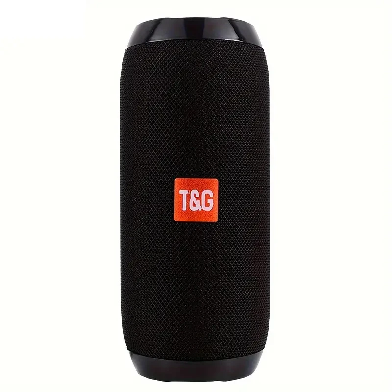 اسپیکر بلوتوثی تی اند جی مدل TG-117 BT با طراحی استوانه‌ای و صدای ۳۶۰ درجه، مناسب برای سفر و خانه