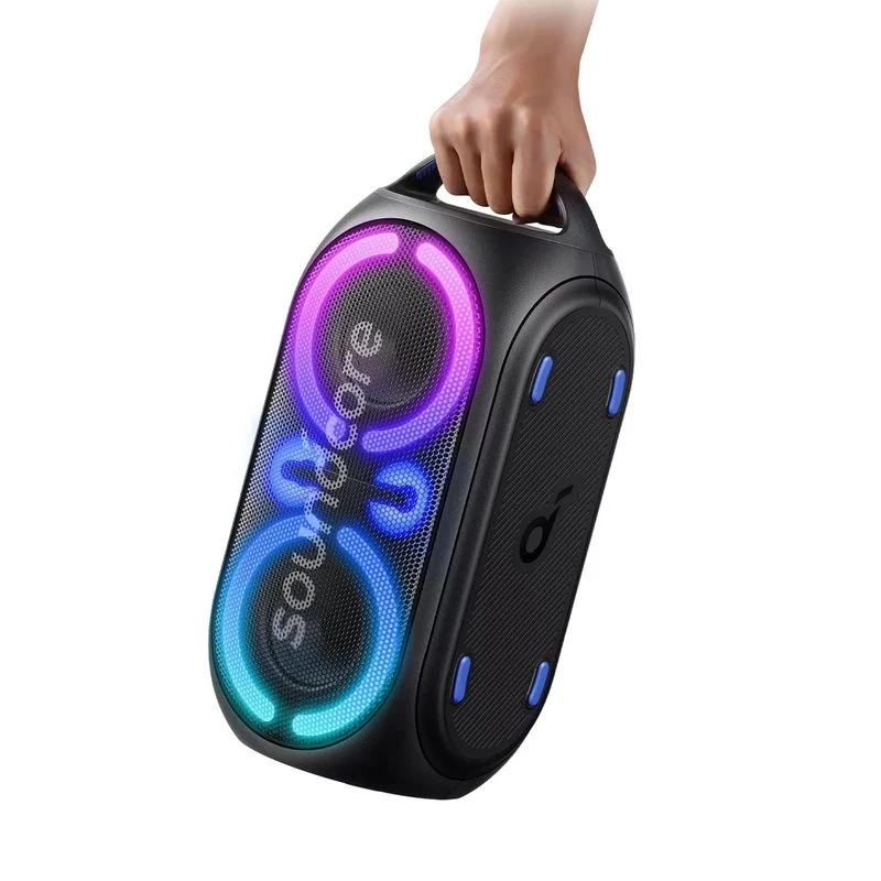 اسپیکر بلوتوثی Anker Soundcore Rave Party 2 با نورپردازی رنگی، بیس بالا و باتری قوی مناسب مهمانی