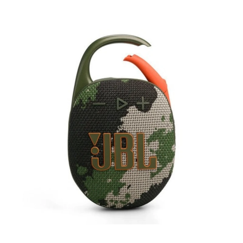 اسپیکر بلوتوثی JBL Clip 5 با طراحی کلیپ‌دار، ضدآب و کیفیت صدای عالی، مناسب طبیعت و سفر