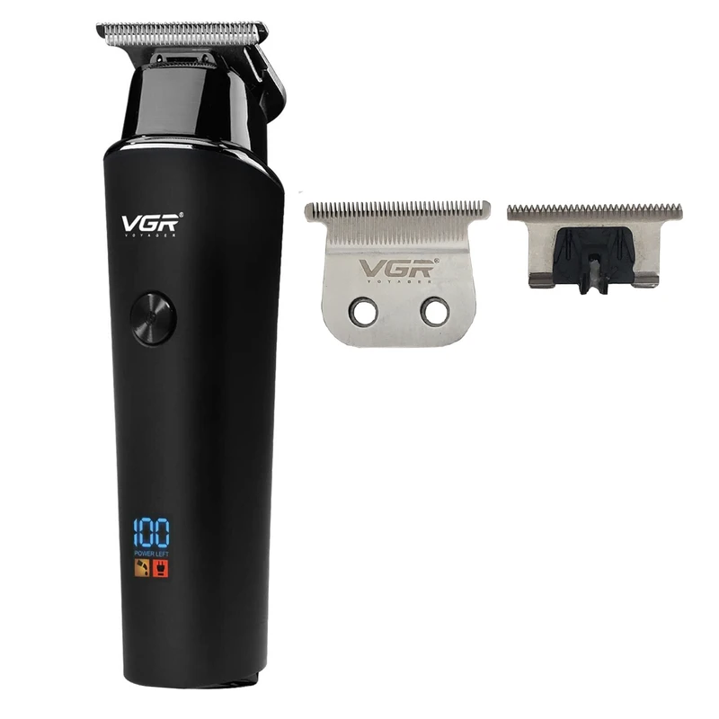 ماشین اصلاح VGR 937 با تیغه یدک مناسب اصلاح سر و صورت، شارژی و قدرتمند