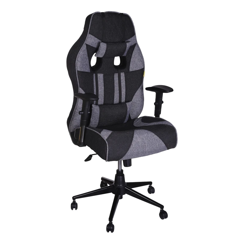 صندلی گیمینگ کاد پلاس VIP با طراحی ارگونومیک و پشتی بلند مخصوص گیمرهای حرفه‌ای