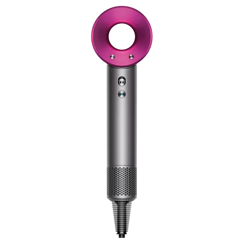 سشوار حرفه‌ای Dyson Supersonic HD07 با طراحی ارگونومیک و سری‌های مغناطیسی