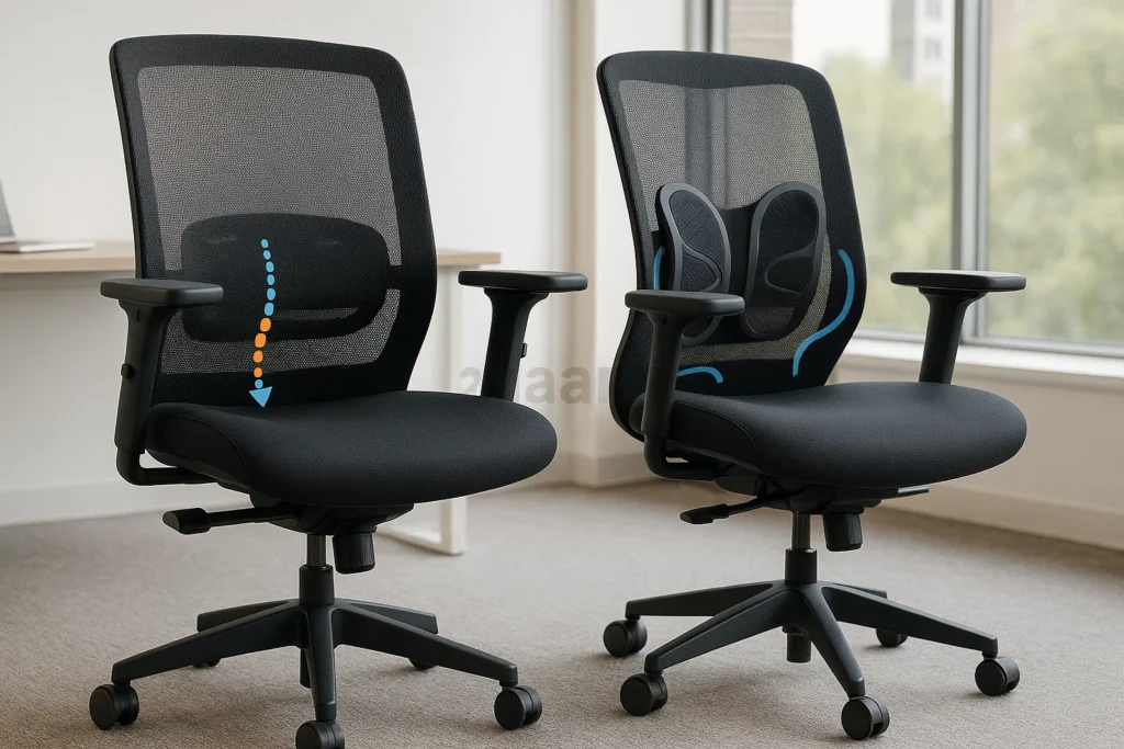 بهترین صندلی برای گودی کمر و دیسک خفیف